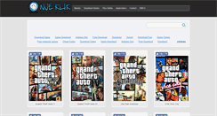 Desktop Screenshot of games.njeklik.com